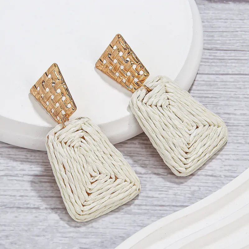 Arete Hawaiano tropical Beige
