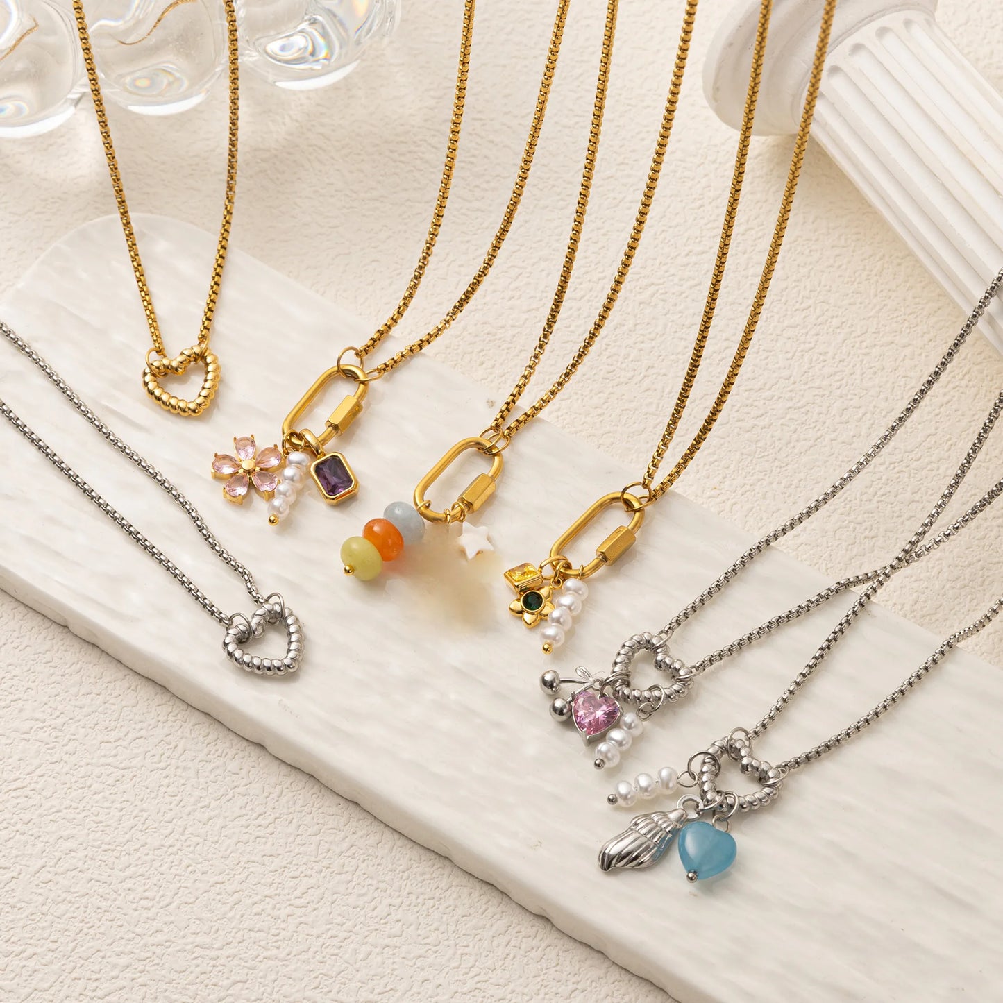 Collar Corazón mini