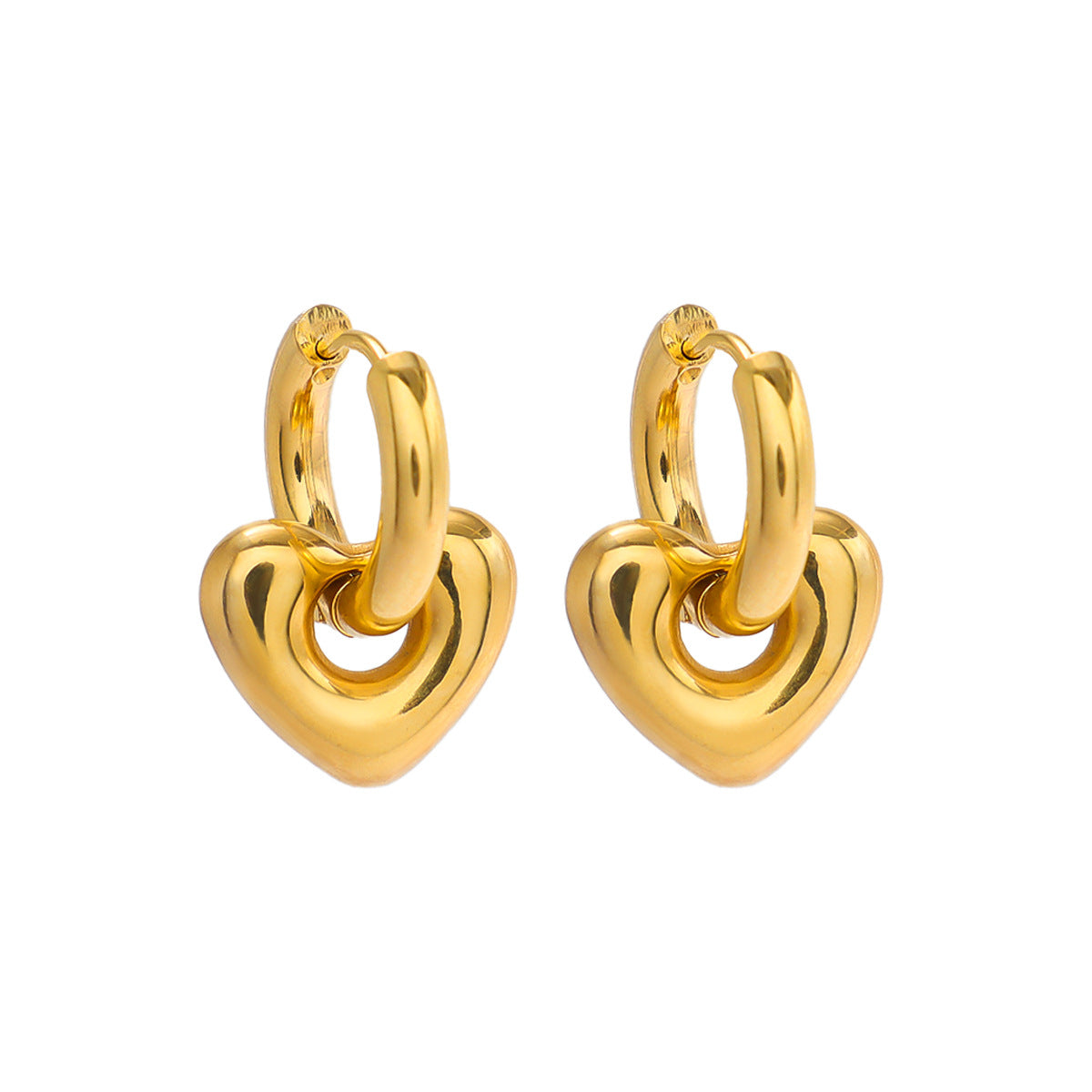 Aretes Corazon