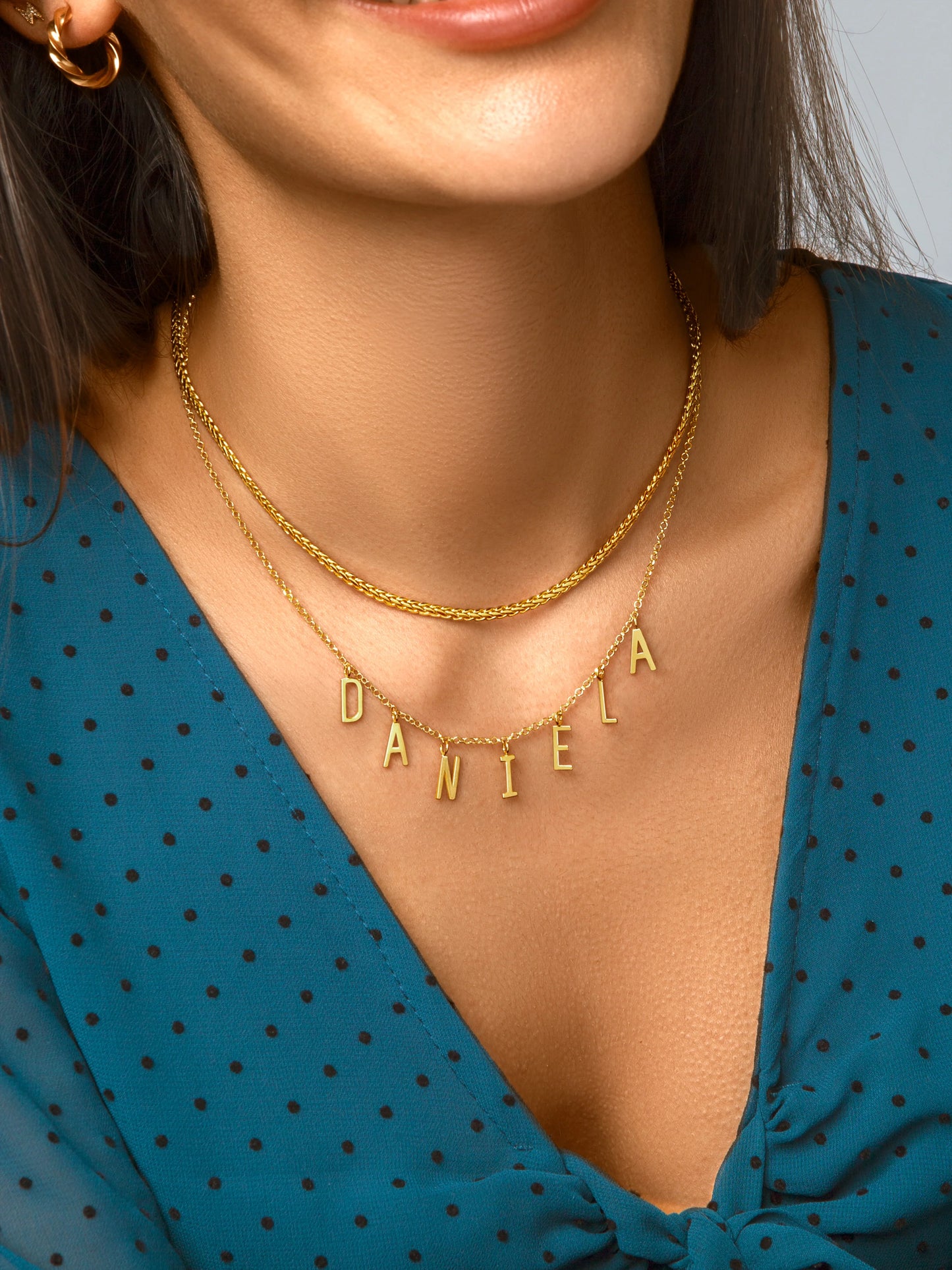 2X1 Collar personalizado letra x letra