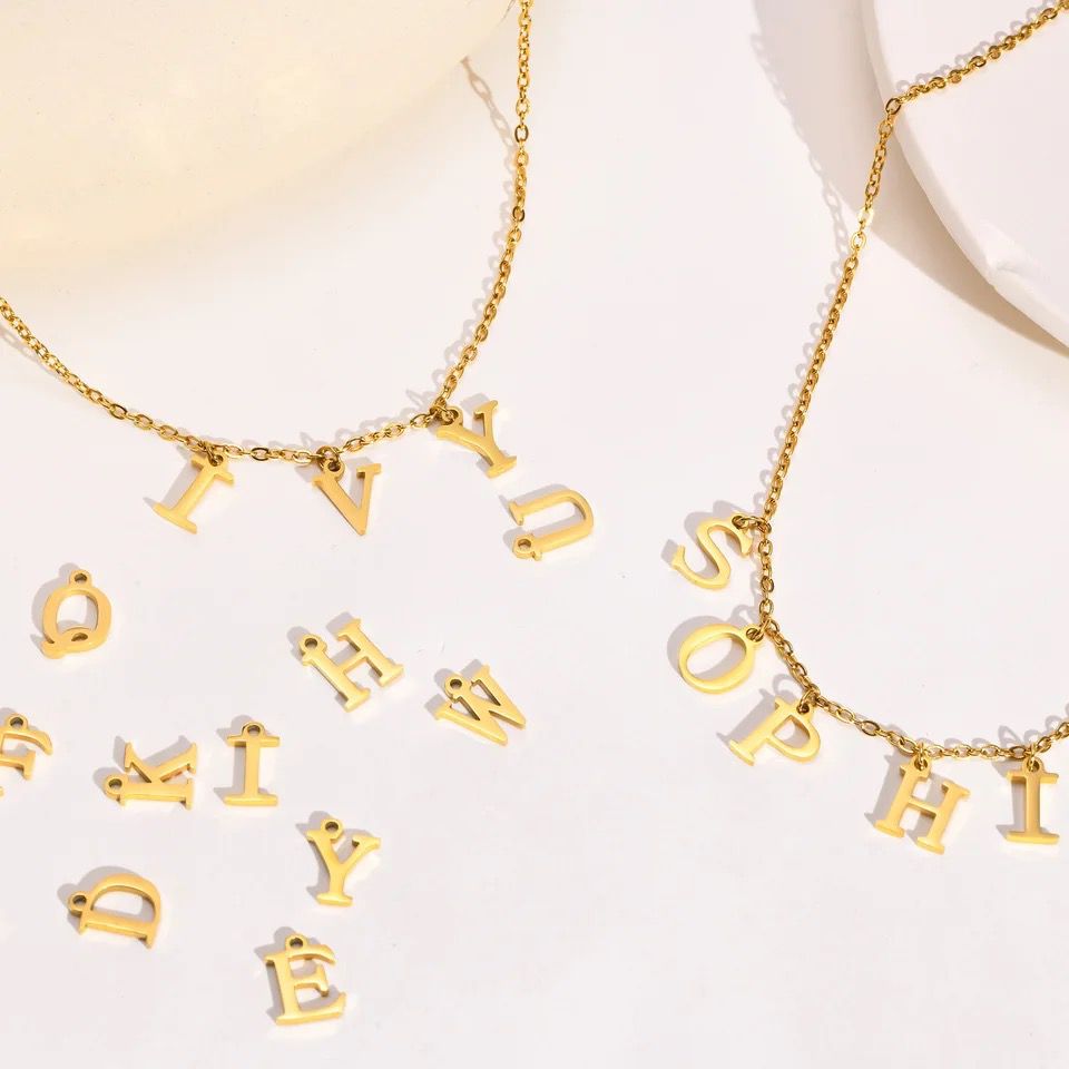 2X1 Collar personalizado letra x letra