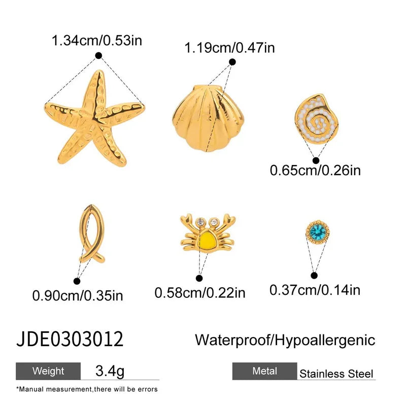 Set aretes Beach