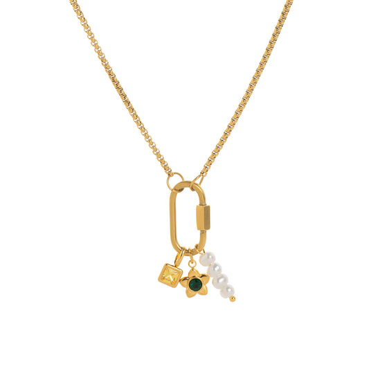 Collar Flor Charms