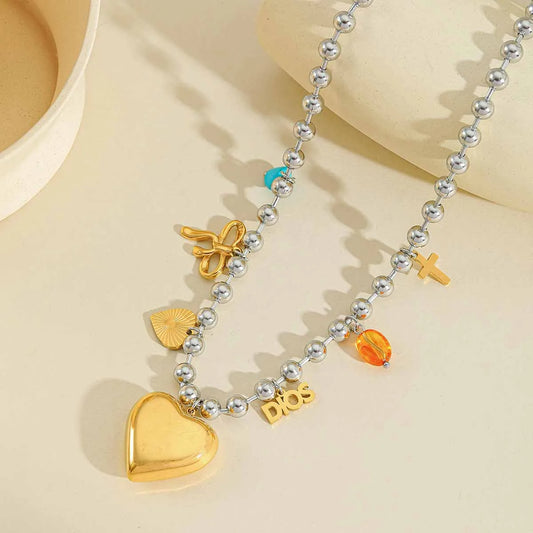 Collar happy heart