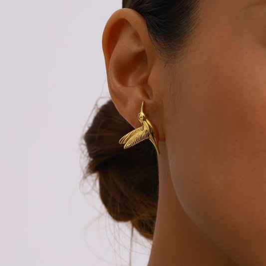 Aretes Colibrí